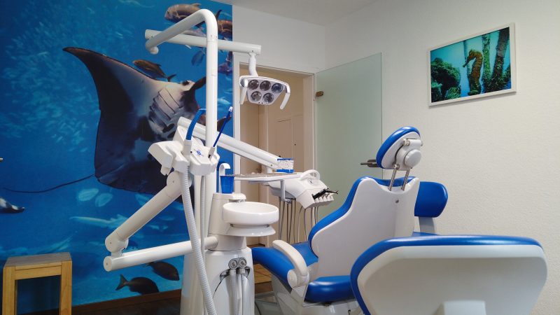 Blick ins Unterwasserzimmer